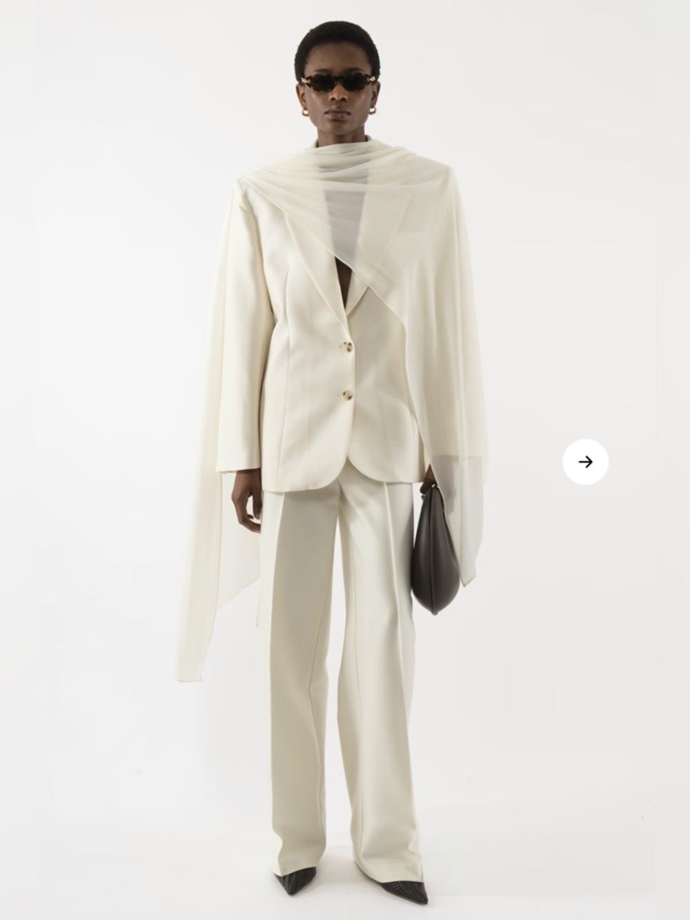 ARAKII LOW WAIST SILK PANT